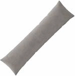 Kissenbezug Almelo Hellgrau 40 X 145 Cm Cord Vidaxl
