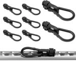 L-track Doppelbolzen-spanngurte Mit Ovalring, 2268kg Bruchlast, 8 St&uuml;ck