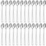 Latte Macchiato L&ouml;ffel Set 24 St&uuml;ck, 19,7 Cm Edelstahl Longdrinkl&ouml;ffel,