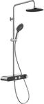Duravit Shower Systems Duschsystem Shelf 1050, Minusflow, Schwarz