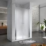 I-flair Duscht&uuml;r, Duschabtrennung Aus 6 Mm Satiniertem Sicherheitsglas Breite:...