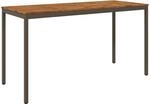 Gartenbar-tisch Naarden Natur Und Kaffee 196 X 80,5 X 105 Cm Vidaxl