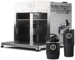 Beefer Twin Pro De/at 50 Mbar Propan Mit Trennwand 800&deg;c Oberhitzegrill Mit