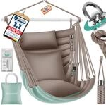 Kesser&reg; H&auml;ngesessel Haiti, 150 Kg, 360&deg; - Stone Green / Taupe