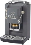 Kaffeemaschine Faber Pro Deluxe Gray Daytona Chrom Glasbeh&auml;lter Ger&auml;uscharm