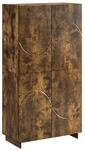 Highboard R&auml;uchereiche 79 X 41 X 151 Cm Holzwerkstoff Vidaxl