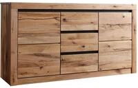 Sideboard Wildeiche / Zerreiche Natur Ge&ouml;lt 155x43x80 (bxtxh) Montiert Montreux 154