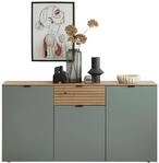 M&ouml;max Sideboard Memphis Gr&uuml;n/eiche Artisan