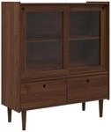Vidaxl Cupboard Bilbao Dark Caramel 104 X 40 X 120 Cm