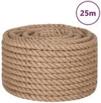 Juteseil 25 M L&auml;nge 24 Mm St&auml;rke Vidaxl