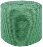 Vidaxl Jute Rope 6 Mm 100 M Green 100% Tossa Jute