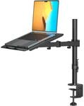 Monitor- Und Laptop-halterung, Vollverstellbar, Bis 27 Zoll, Mit Kabelmanagement