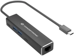 Adapter Usb-c -rj45 Gigabit,2xusb-c 2xusb-a Sw - Conceptronic