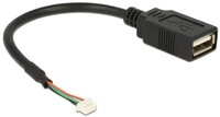 Delock Usb Kabel Delock Pinheader 4pin - A Bu/bu 0.15m (84834)