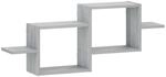 Wandregal Sonoma-grau 95 X 17 X 37 Cm Holzwerkstoff Vidaxl