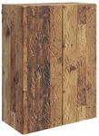 Wandschrank 66 X 34,5 X 90 Cm Holzwerkstoff Altholz Vidaxl