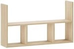 Vidaxl Wall Shelf Sonoma Oak 78.5 X 17 X 45 Cm Engineered Wood