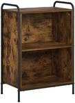 B&uuml;cherregal 55,5 X 33 X 174 Cm Holzwerkstoff R&auml;uchereiche Vidaxl
