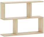 Vidaxl Wall Shelf Sonoma Oak 72 X 17 X 55.5 Cm Engineered Wood