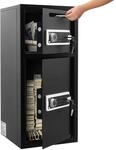 Vevor Tresor Safe Elektronischer Aktentresor Doppelt&uuml;r 93,45 L Geldschrank, Mit