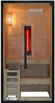 Home Deluxe Kombisauna Everest - S I Kombisauna, Kombisauna Fichtenholz, Sauna