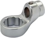 Bahco Metrischer Ringschl&uuml;ssel Mit Runder 16 Mm Zapfenaufnahme, Sw 19 Mm