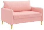 Xxl-sessel Rosa Boucl&eacute; Vidaxl