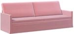 3-sitzer Sofa Rosa 220 X 81 X 82 Cm Samt (v) Vidaxl