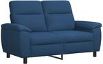 Sofa Blau 158 X 90 X 95 Cm Stoff Vidaxl