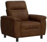 Sofa Braun 95 X 90 X 95 Cm Kunstwildleder Vidaxl