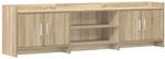 Vidaxl Tv Cabinet 168 X 33 X 47 Cm Sonoma Oak Engineered Wood