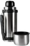 Edelstahl Thermoskanne + Griff + Tragegurt 1liter-myw53574