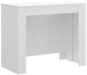 Ausziehbarer Konsolentisch - Wei&szlig; Hochglanz 239x90x77h Cm