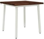 Live Edge Esstisch 80 X 80 X 75 Cm Massivholz Akazie Vidaxl
