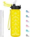 Kinder Trinkflasche Mit Strohhalm 500ml, Bpa-frei, Auslaufsicher, Mit