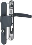Schmalrahmen T&uuml;rdr&uuml;cker Wechselgarnitur 92mm Anthrazit Ral7016...