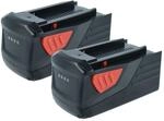 Vhbw - 2x Akku Kompatibel Mit Hilti Te 7a, Te 6a, Te6a, Te7a Werkzeug (4000 Mah,