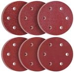 Schleifpapier 225mm Klett 60 St&uuml;ck 6 Loch K&ouml;rnung P40-p240 F&uuml;r...