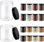 16er Vorratsdosen Set 240ml & 420ml Luftdicht Bpa-frei Transparent