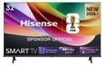 Hisense 32a4s - Led-fernseher 32" (80 Cm) - Hd Ready 1366x768 - Smart Tv - 2 Hdmi 1.4