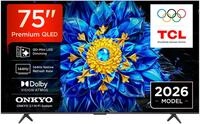 Tv - Tcl - Qd-miniled - 75p8l - 75" (189 Cm) - 4k Uhd 3840x2160 - Audio Onkyo...