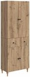 Schrankset 2 Stk. Artisan-eiche 66 X 34,5 X 90 Cm Holzwerkstoff Vidaxl