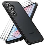 Schutzh&uuml;lle Mit 2x Panzerglas F&uuml;r Samsung Galaxy S25 Fe 5g, Sto&szlig;fest, Matt