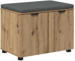 Vidaxl Hall Bench Artisan Oak 60 X 38 X 46 Cm