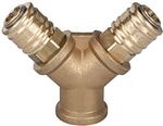 Riegler Verteiler Mit 2 Kupplungen Ig 3/8 Ms