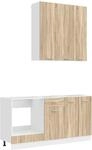 Vidaxl Kitchen Unit Lyon 5 Pcs Sonoma Oak Engineered Wood