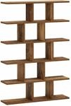 Wandregal Eichenholz 70 X 17 X 101 Cm Holzwerkstoff Vidaxl