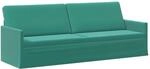 3-sitzer Sofa T&uuml;rkis 220 X 81 X 82 Cm Samt (v) Vidaxl