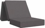 Klappsofa Bett 75 X 63 X 45 Cm Hellgrau Vidaxl