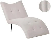 Chaiselongue Quilly Cord Taupe